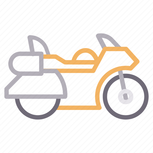 Motorbike, motorcycle, scooter, transport, travel icon - Download on Iconfinder