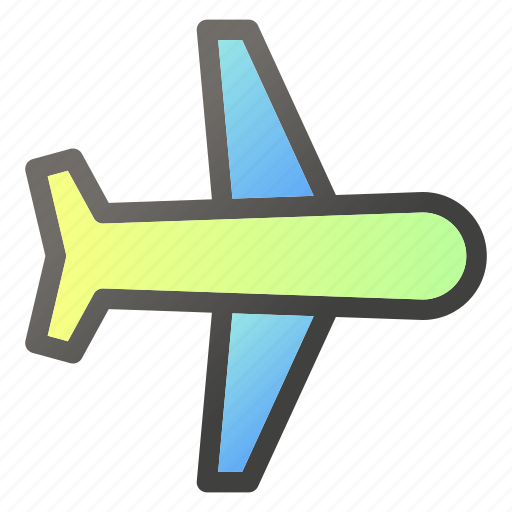 Airplane, airport, fly, jet, travel icon - Download on Iconfinder