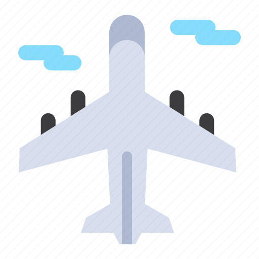 Airplane, plane, transport, world icon - Download on Iconfinder