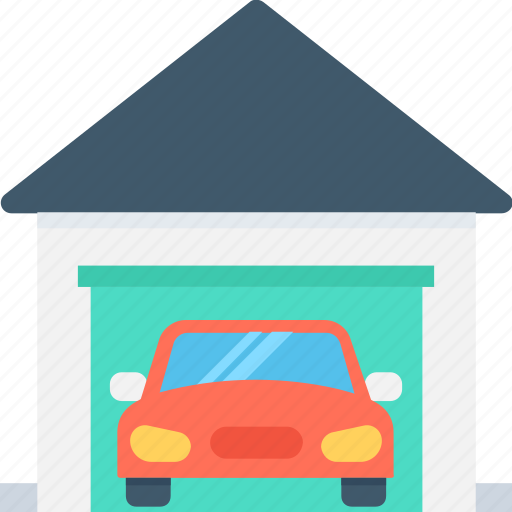 Car, car garage, car porch, garage, parking icon - Download on Iconfinder