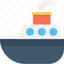 boat, cruise, ship, transport, vessel