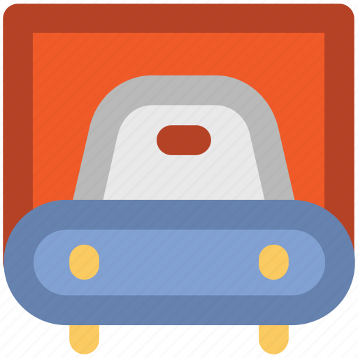Auto, automobile, car, car garage, garage, sedan, transport icon - Download on Iconfinder