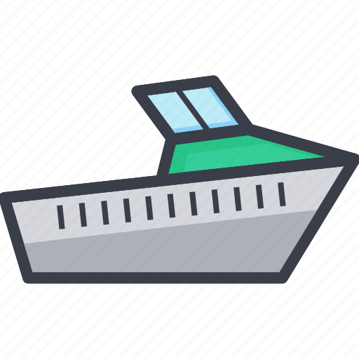 Boat, ship, steamboat, steamship, vehicle icon - Download on Iconfinder