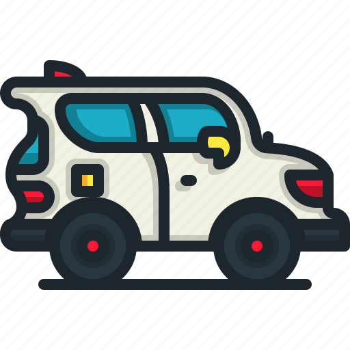 Suv, car, adventure, automobile, vehicle, transportation icon - Download on Iconfinder