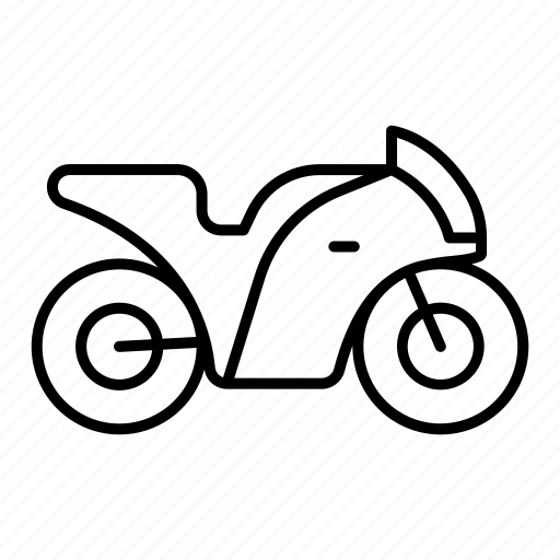 Transportation, vehicle, big bike, racing bike, motorcycle icon - Download on Iconfinder