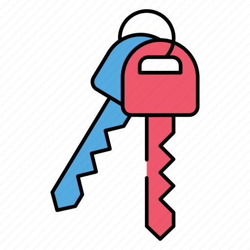Keys, access, security, protection, car keys icon - Download on Iconfinder