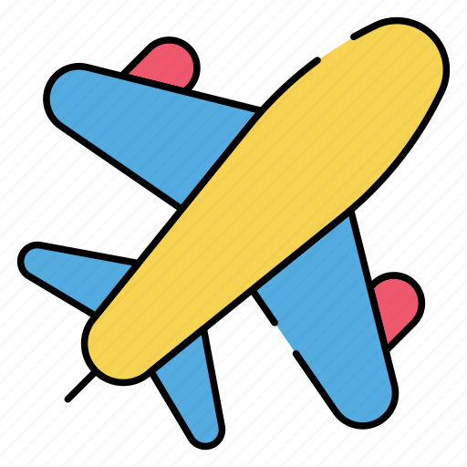 Airplane, aeroplane, plane, flight, aircraft icon - Download on Iconfinder