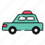 police car, cop car, automobile, automotive, vehicle 