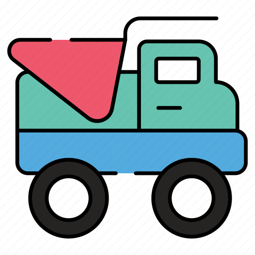 Truck, automobile, automotive, vehicle, dirt carrier icon - Download on Iconfinder