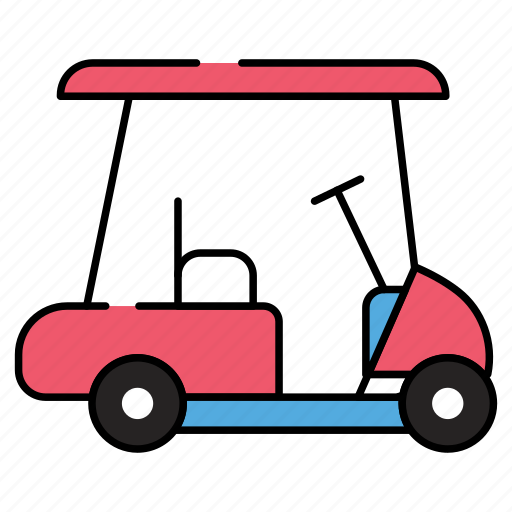 Golf car, golf cart, sports vehicle, automobile, automotive icon - Download on Iconfinder