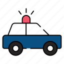 police car, cop car, automobile, automotive, vehicle