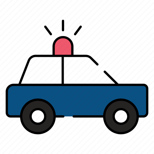 Police car, cop car, automobile, automotive, vehicle icon - Download on Iconfinder