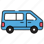 minivan, automobile, automotive, vehicle, transport 