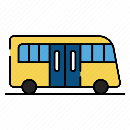 Bus, coach, transport, travel, automobile icon - Download on Iconfinder