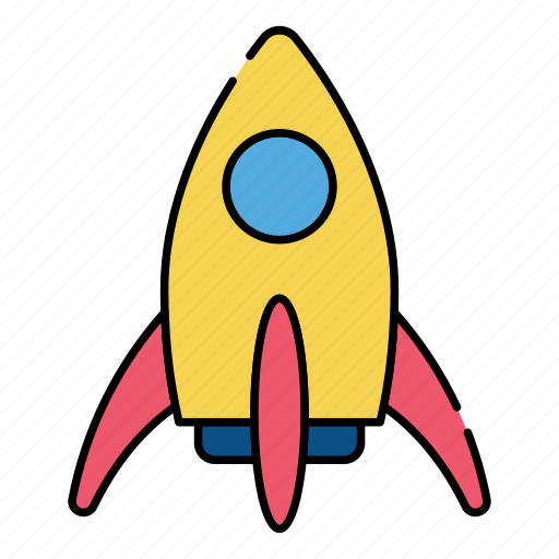 Rocket, missile, spacecraft, spaceship, transport icon - Download on Iconfinder