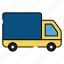 cargo van, cargo truck, shipment, road freight, delivery van 