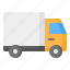 truck, delivery, mover, cargo, shipping, transport, transportation 