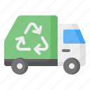 garbage, trash, recycling, dump, truck, transport, transportation