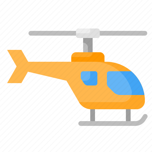 Helicopter, chopper, aircraft, flight, copter, transport, transportation icon - Download on Iconfinder