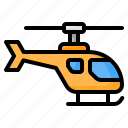 helicopter, chopper, aircraft, flight, copter, transport, transportation