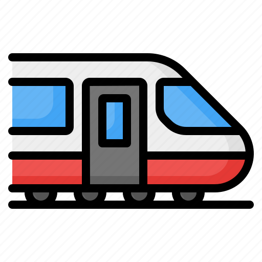 Train, subway, railway, locomotive, public, transport, transportation icon - Download on Iconfinder