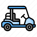 golf, cart, car, caddy, vehicle, transport, transportation