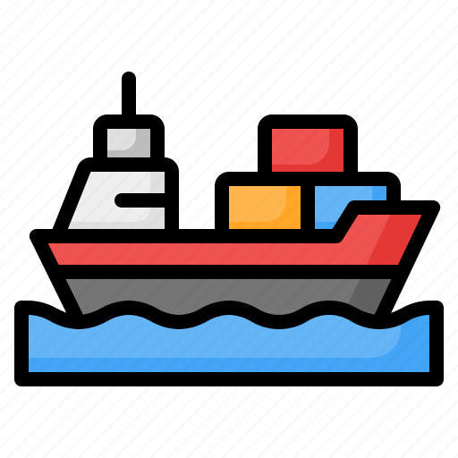 Cargo, shipping, shipment, container, ship, transport, transportation icon - Download on Iconfinder