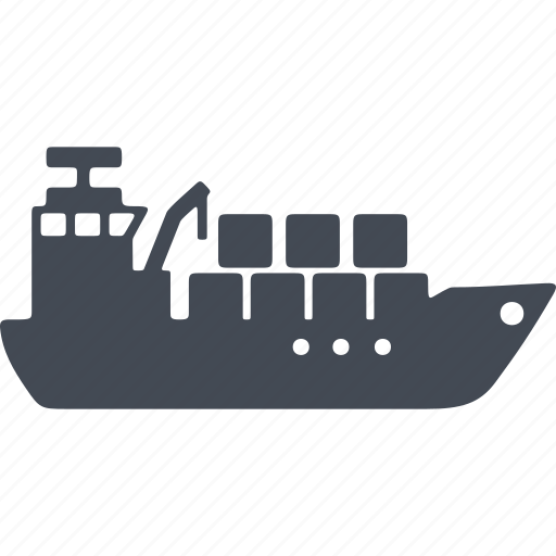 Barge, engine, fuel, route, ship, speed, transport icon - Download on Iconfinder