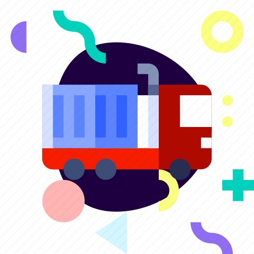Adaptive, ios, isolated, material design, transport, truck container icon - Download on Iconfinder