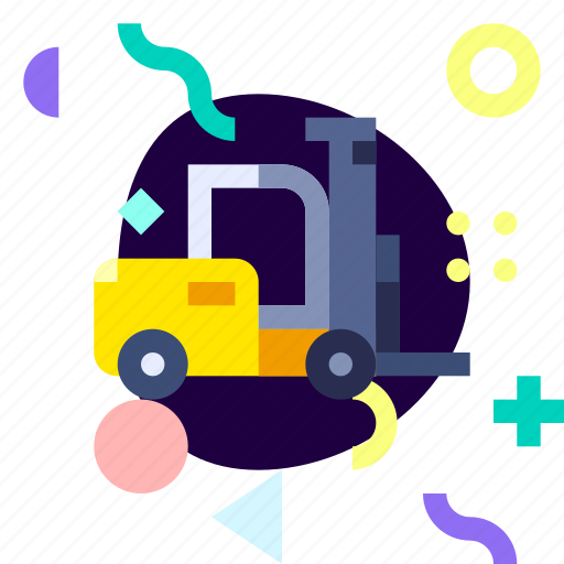 Adaptive, forklift, ios, isolated, material design, transport icon - Download on Iconfinder