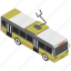 electric bus, transport, trolley coach, trolleybus, vehicle 