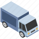 cargo, delivery van, shipment, shipping truck, transport
