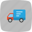 truck, van, delivery truck 