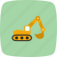 construction, excavator, work 