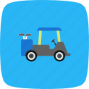 golf car, golf cart, transport