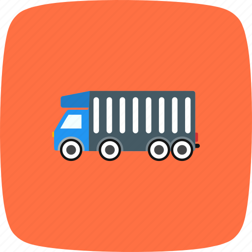 Truck, delivery truck, tipper truck icon - Download on Iconfinder