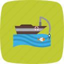 boat, fishing, ship