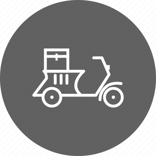 Bike, scooter, delivery bike icon - Download on Iconfinder
