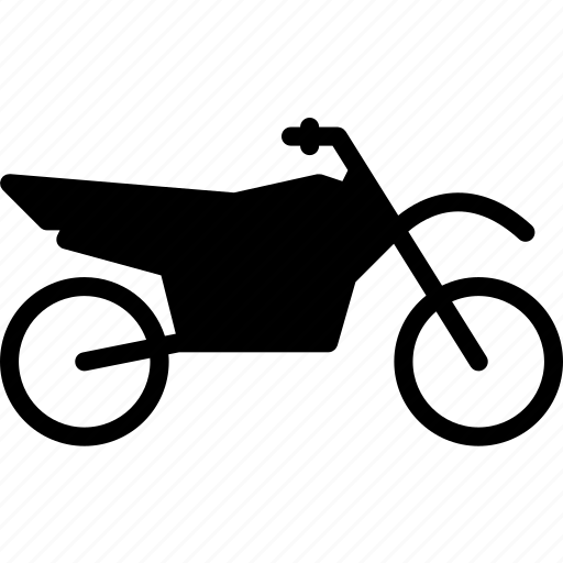 Motorbike, off, road, solid, transport icon - Download on Iconfinder