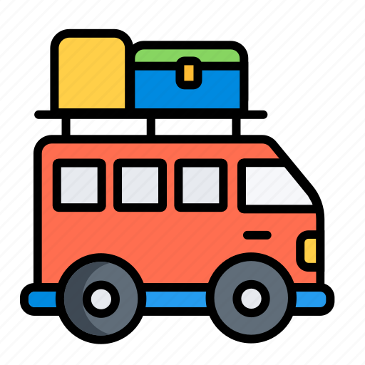 Autobus, baggage, bus, luggage, motorbus, omnibus, things icon - Download on Iconfinder