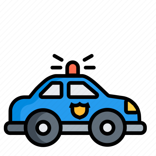 Police, car, cop, law, officer, policeman, transport icon - Download on Iconfinder