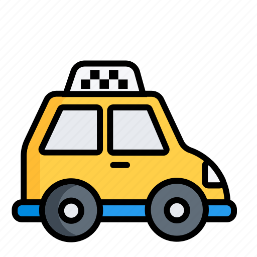 Cab, hack, hackney carriage, taxi, taxicab, auto, traffic icon - Download on Iconfinder