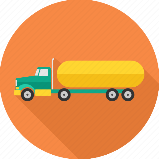 Truck, automobile, heavy vehicle, road, transport, transportation, vehicle icon - Download on Iconfinder