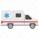ambulance, emergency transport, emergency vehicle, hospital van, paramedic