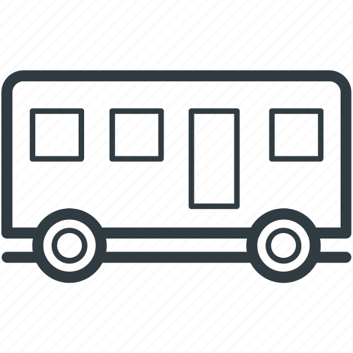 Caravan, cargo trailer, journey, transport, travel trailer icon - Download on Iconfinder