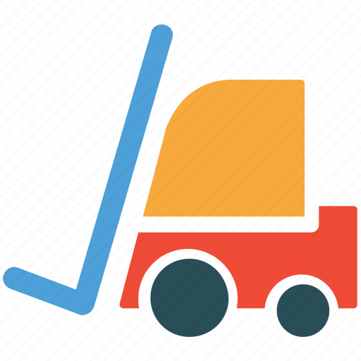 Cargo, forklift, transport, truck icon - Download on Iconfinder