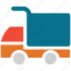 delivery truck, lifter, transport, truck 