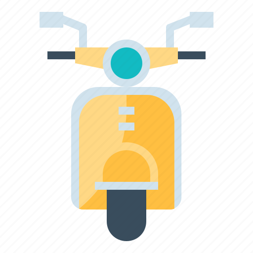 Motorbike, motorcycle, scooter, transportation0a, vespa icon - Download on Iconfinder