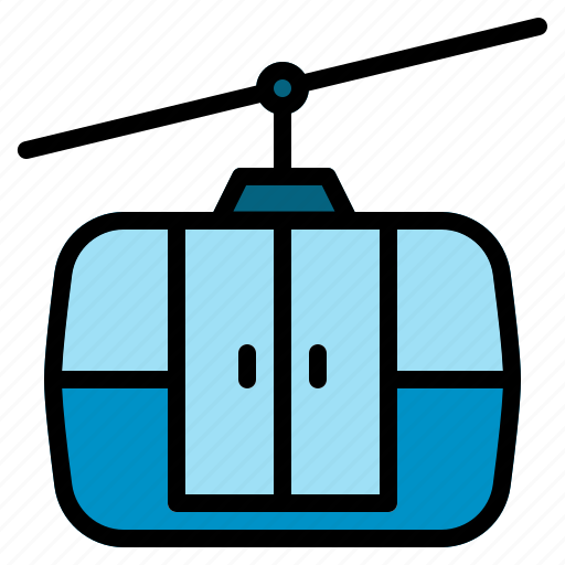 Cable, car, mountain, ropeway, transport, transportation, travel icon - Download on Iconfinder