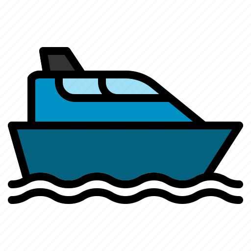 Luxurious, sea, ship, transport, travel, vacation, yacht icon - Download on Iconfinder